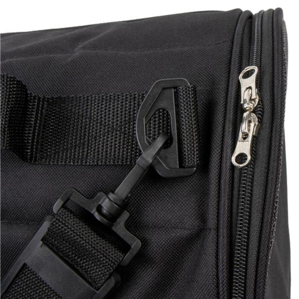 Pet Carrier, Small Side opening for easy loading Locking zippers for safety - Picture 3 of 4